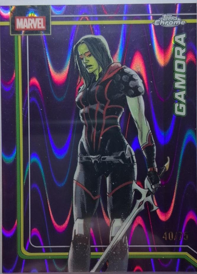 Gamora Purple RayWave Refractor