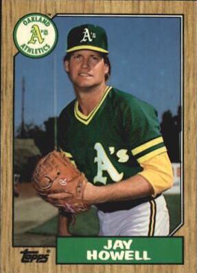 Jay Howell #391 Baseball Cards 1987 Topps Tiffany