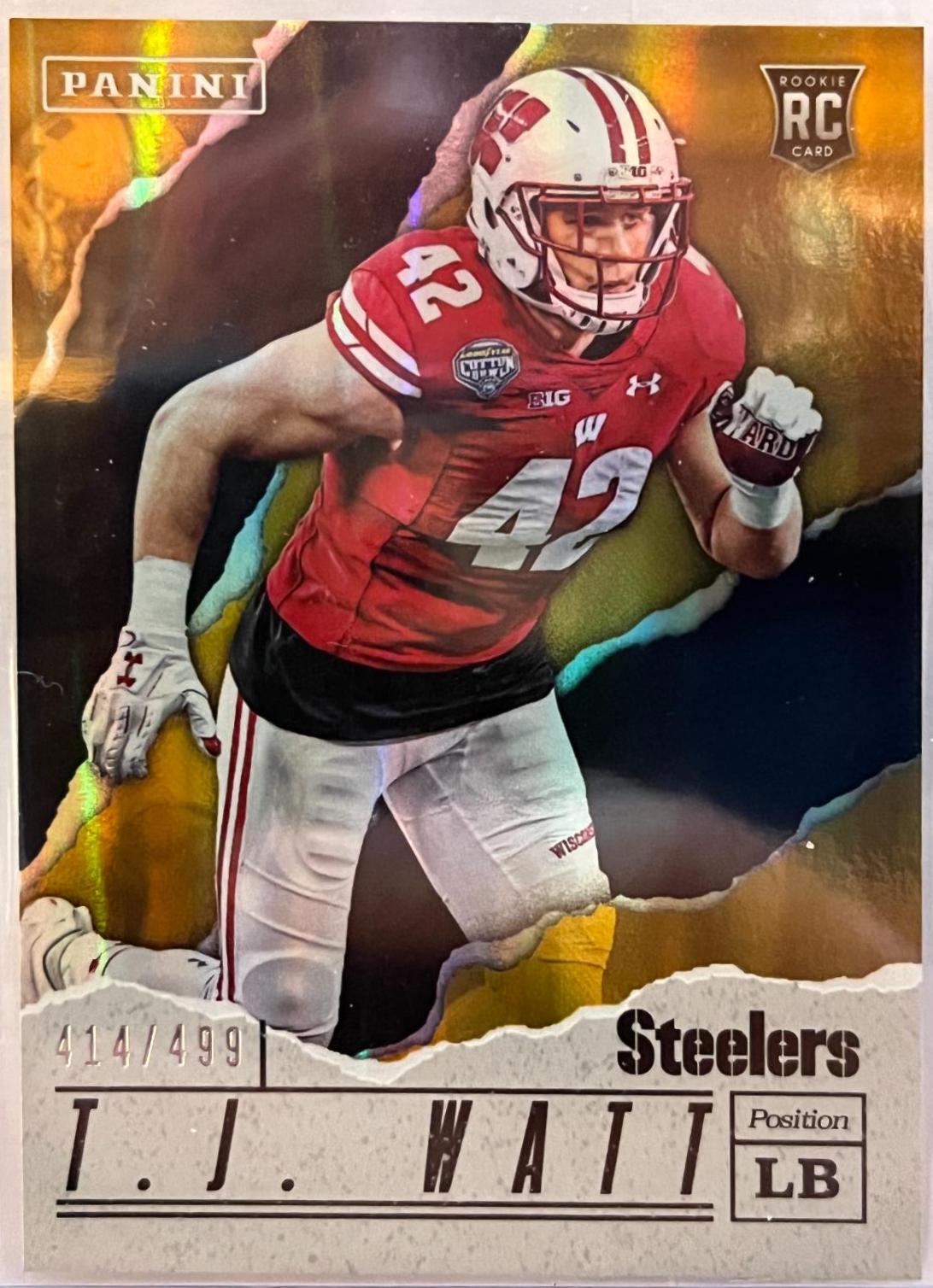T.J. Watt #75 Football Cards 2017 Panini Father's Day