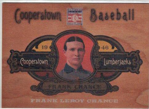Frank Chance #14 Baseball Cards 2013 Panini Cooperstown Lumberjacks