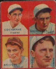Bridges, Cochrane, Gehringer, Rogell