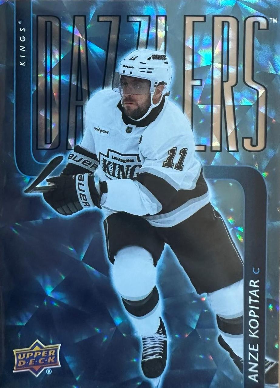 Anze Kopitar #DZ-116 2025 Upper Deck Extended Series Dazzlers Hockey