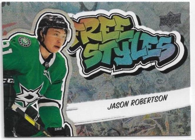 Jason Robertson #FS-45 2022-23 Upper Deck Hockey Freestyles