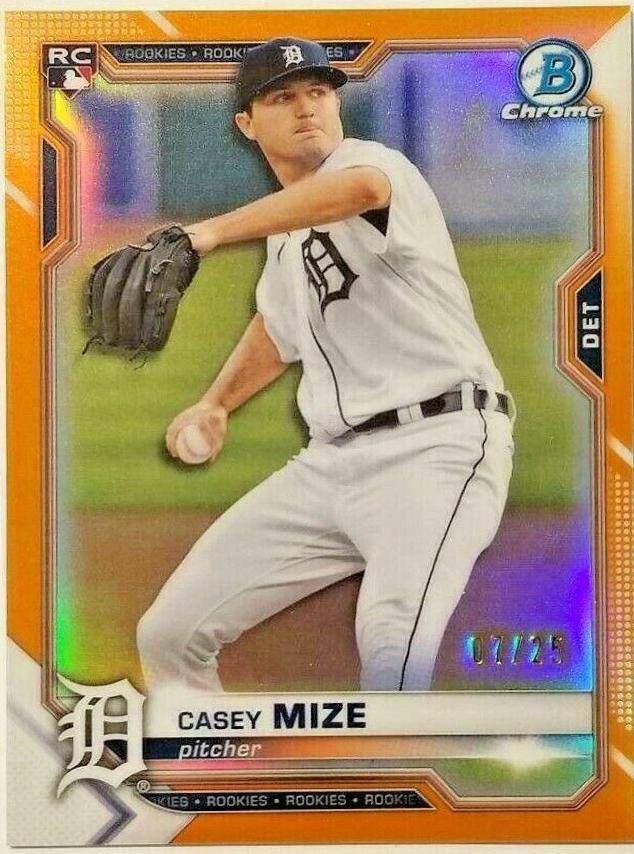 Casey Mize [Orange Refractor] #9