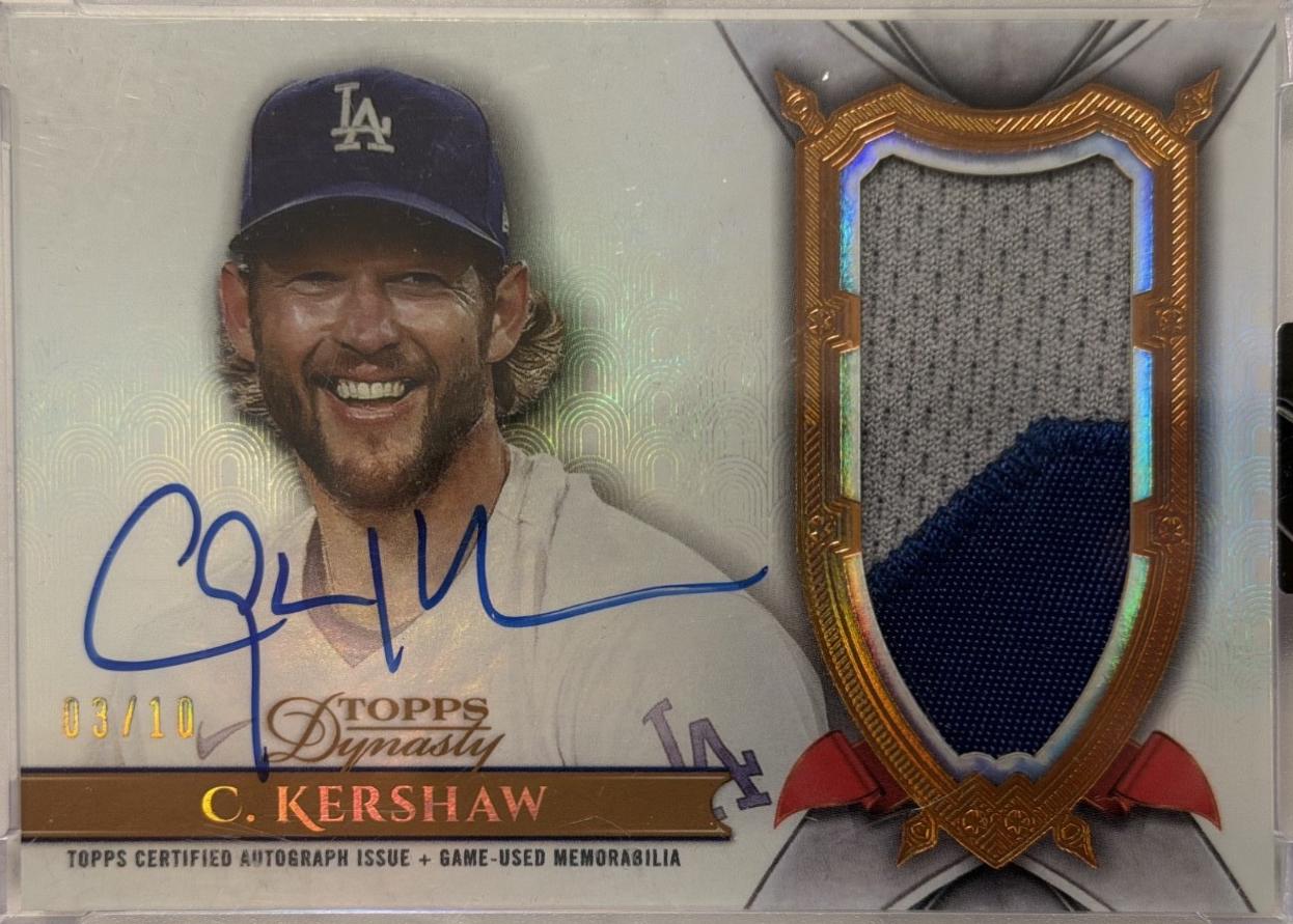 Clayton Kershaw [Autograph Patch] #DAP-CK2