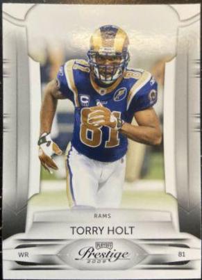 Torry Holt #90 2009 Playoff Prestige Football
