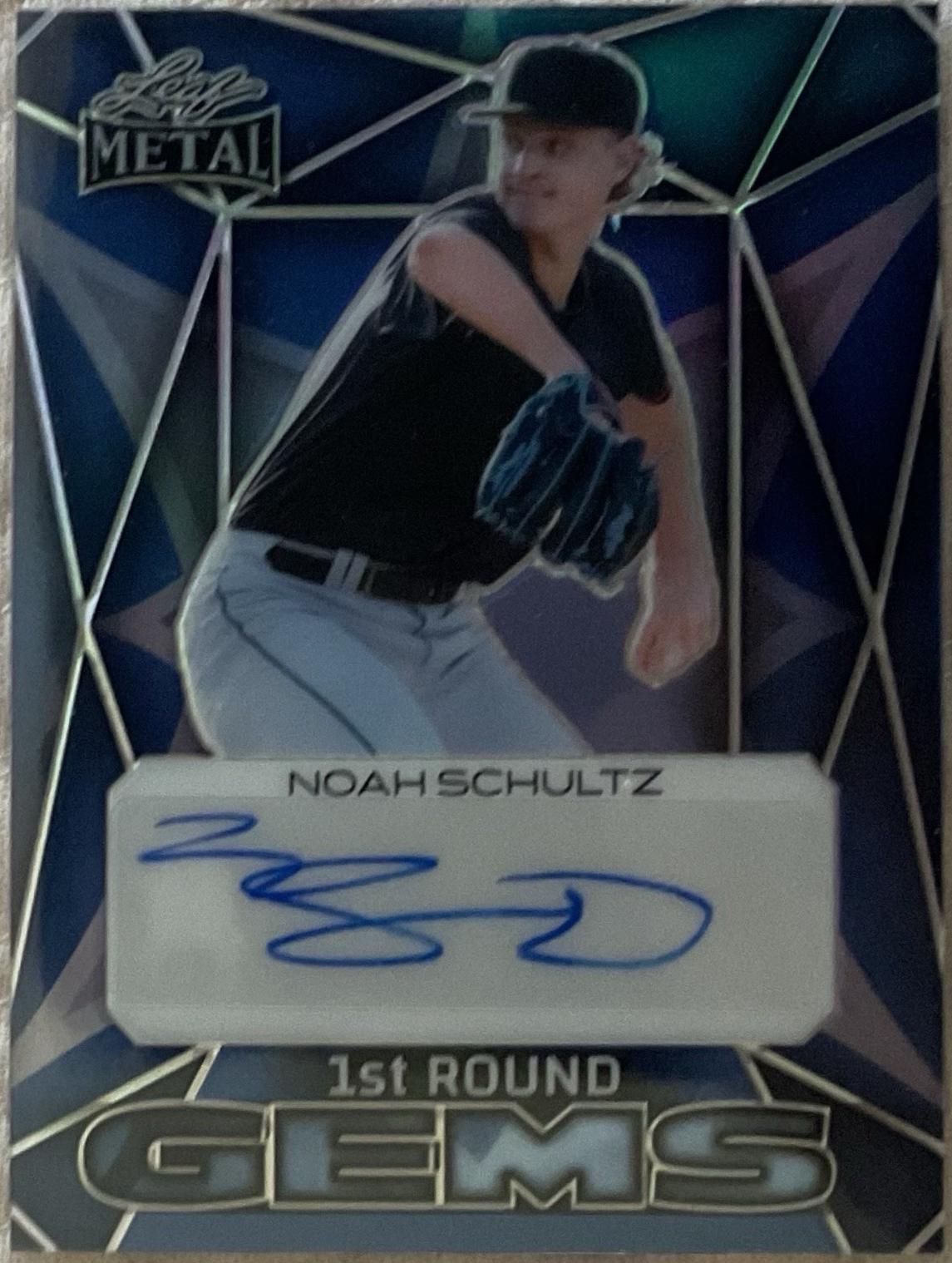 Noah Schultz [Blue Lava] #1RG-NS1