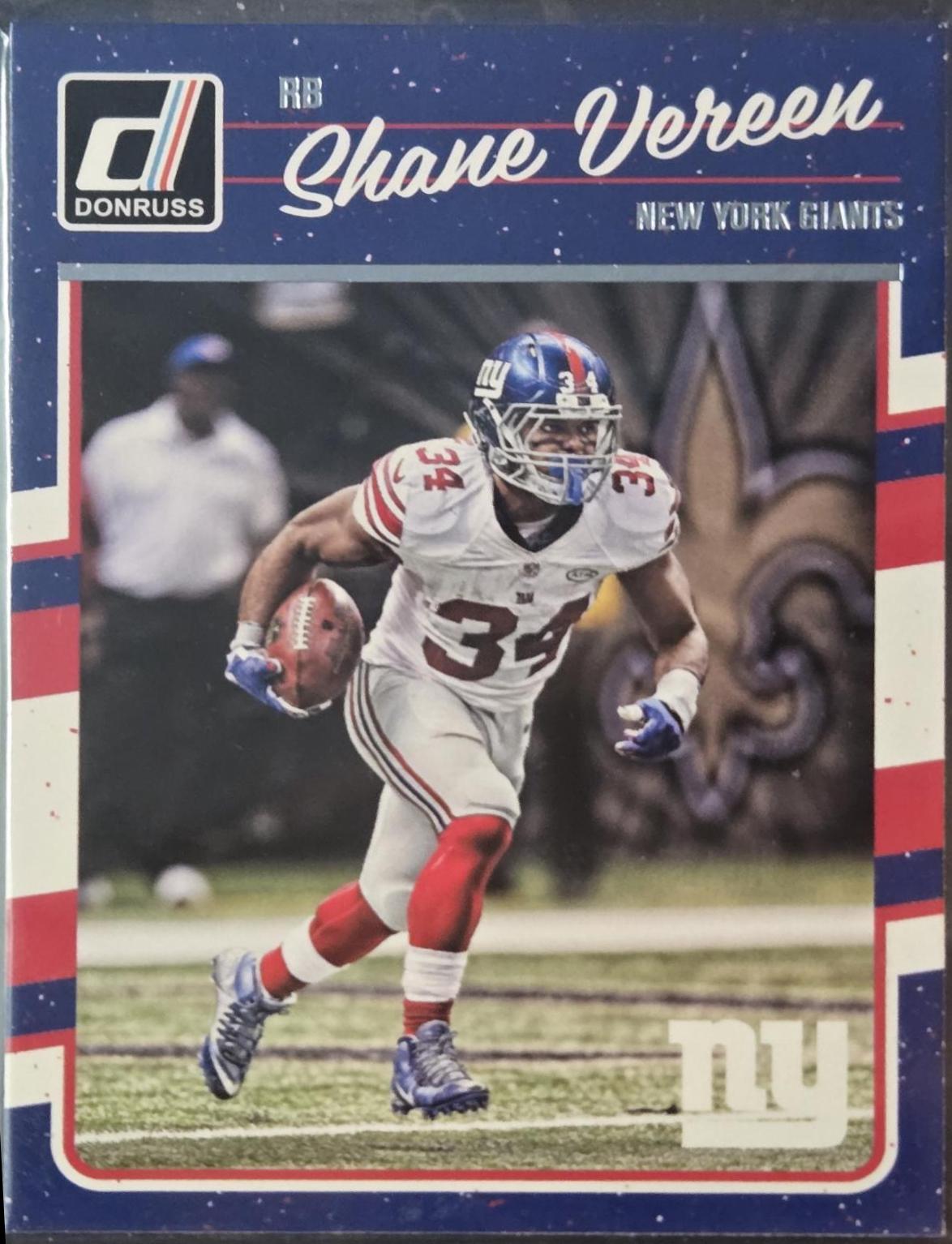 Shane Vareen #204 Football Cards 2016 Panini Donruss