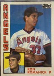 Ron Romanick #102T Baseball Cards 1984 Topps Traded
