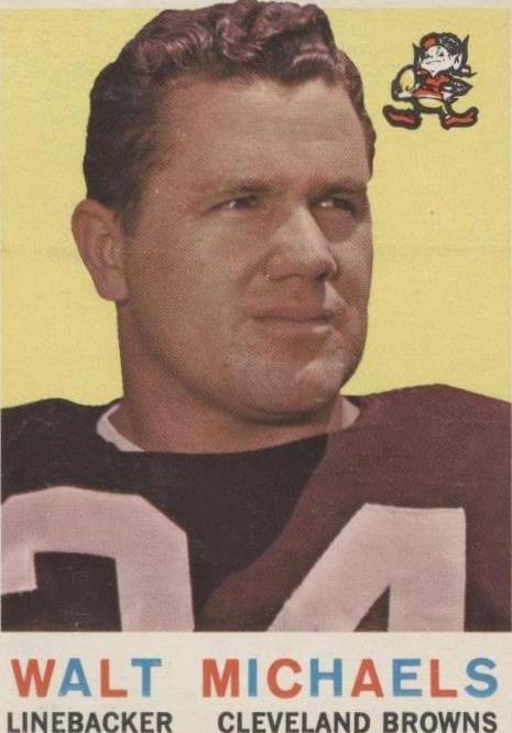 Walt Michaels #26 Football Cards 1959 Topps