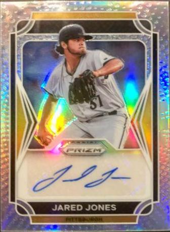 Jared Jones #19 Baseball Cards 2021 Panini Prizm Draft Picks Autographs