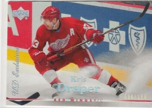 Kris Draper #3 Hockey Cards 2007 Upper Deck