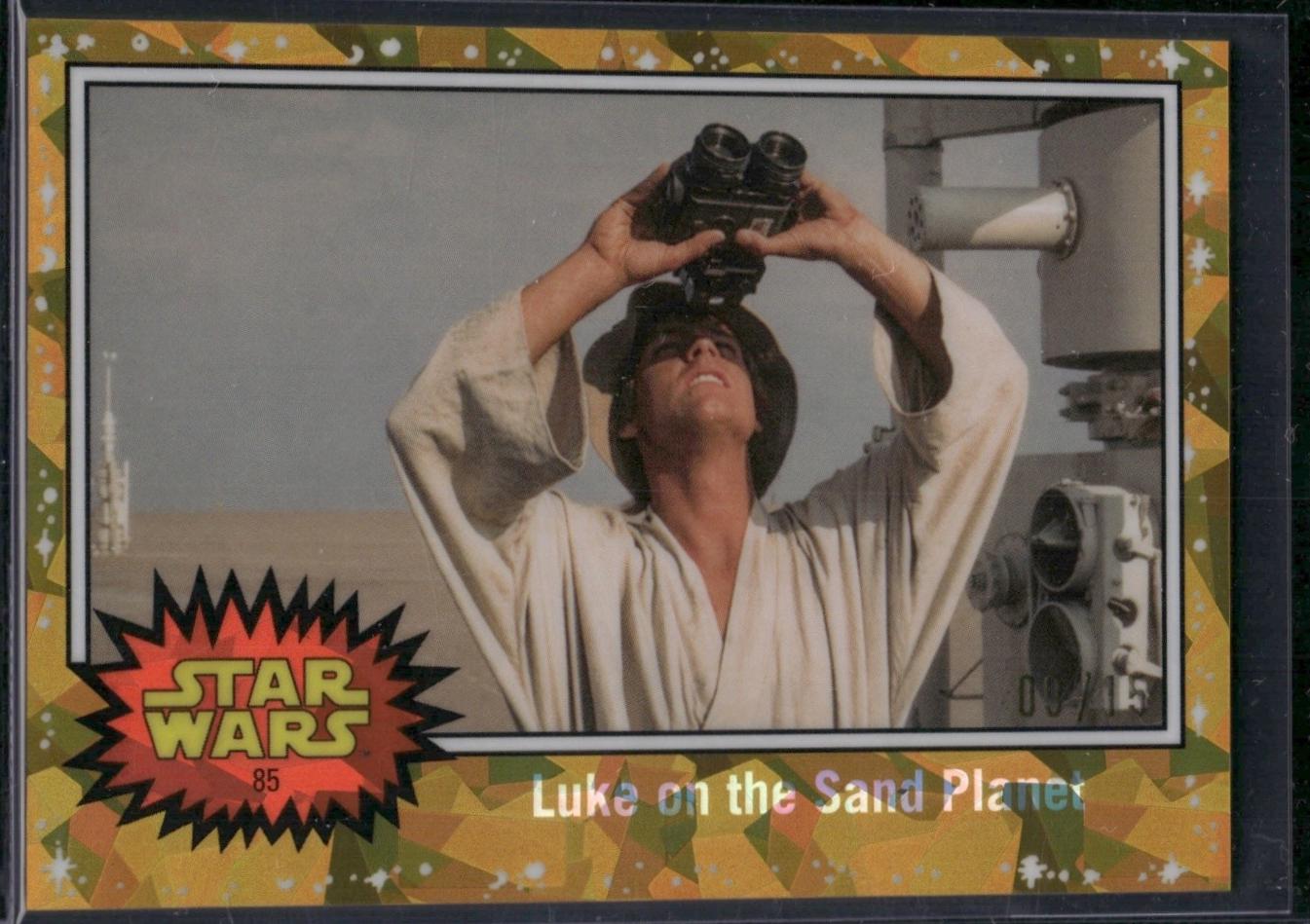 Luke on the Sand Planet [Gold] #85 Prices | Star Wars 2022 Topps