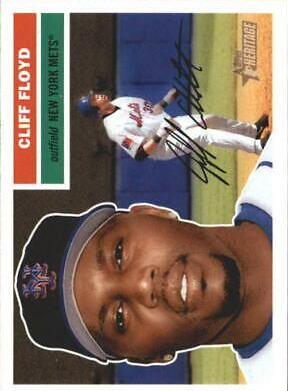 Cliff Floyd #81 Baseball Cards 2005 Topps Heritage