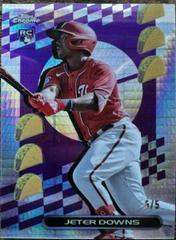 Jeter Downs #TF-176 Baseball Cards 2023 Topps Chrome TacoFractor Prices