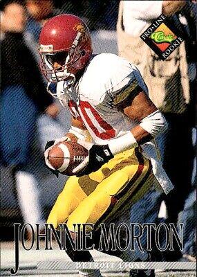 Johnnie Morton #348 Football Cards 1994 Pro Line Live