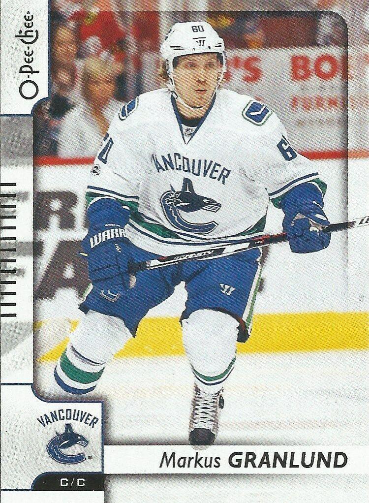 Markus Granlund #466 Hockey Cards 2017 O Pee Chee
