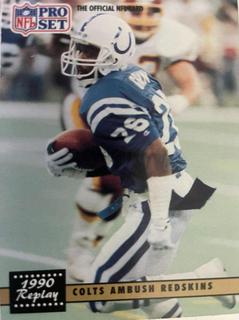 1990 Replay Colts Ambush Redskins