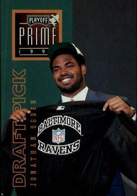 Jonathan Ogden #41 Football Cards 1996 Playoff Prime