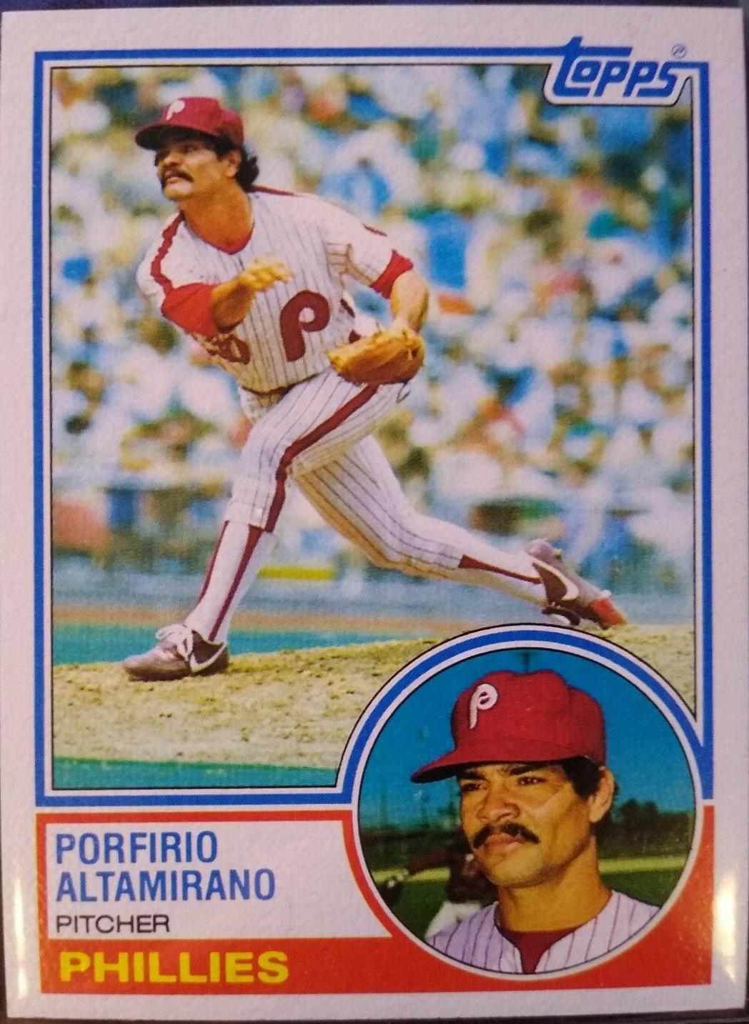 Porfirio Altamirano #432 Baseball Cards 1983 Topps