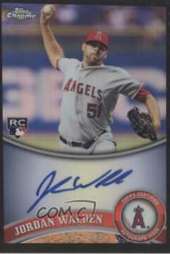 Jordan Walden [Black Refractor Autograph] #183