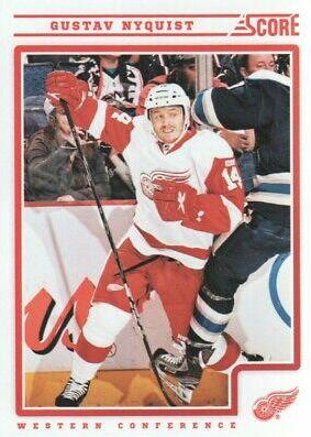 Gustav Nyquist #190 Hockey Cards 2012 Score