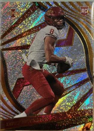Xavier Hutchinson #41 Football Cards 2023 Panini Chronicles Draft Picks Revolution