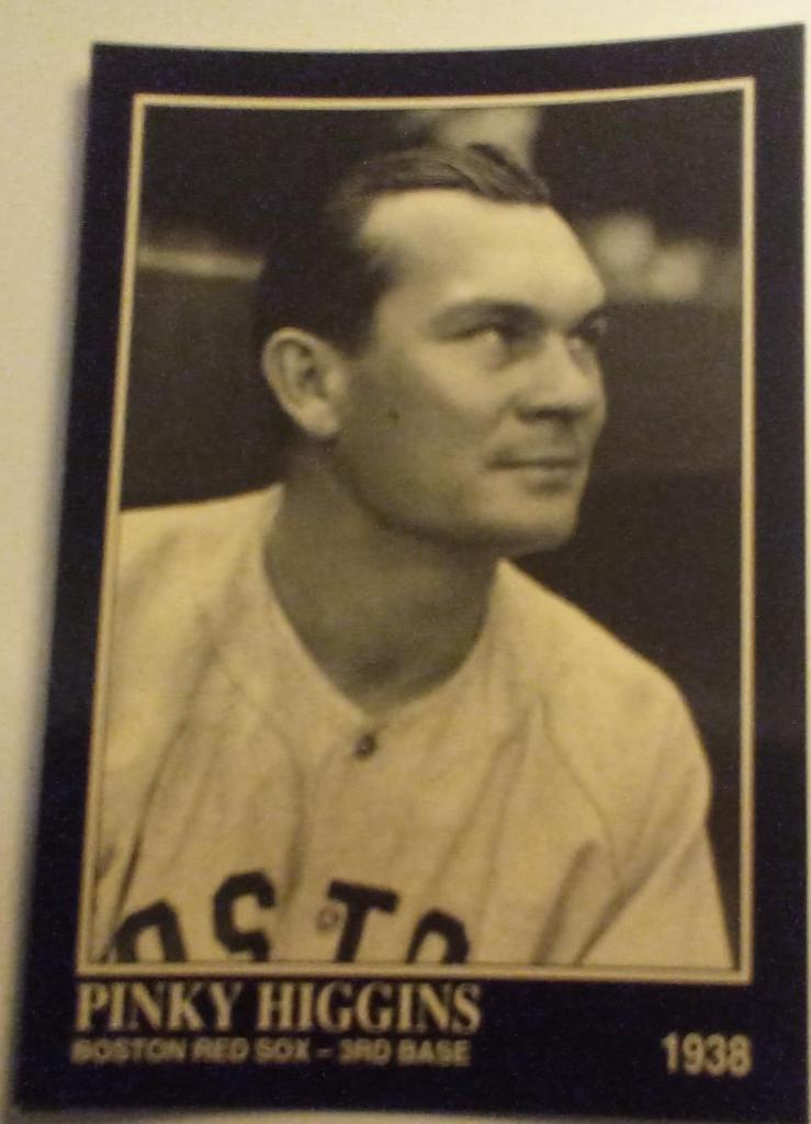 Pinky Higgins #1115 Baseball Cards 1994 The Sportin News Conlon Collection