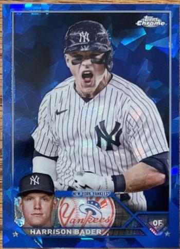 Harrison Bader #364 2023 Topps Chrome Sapphire Baseball