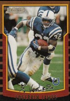 Edgerrin James #74 2000 Bowman Football