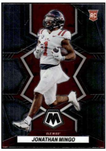 Jonathan Mingo #21 2023 Panini Mosaic Draft Picks Football