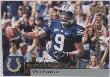 Austin Collie #277 Football Cards 2009 Upper Deck