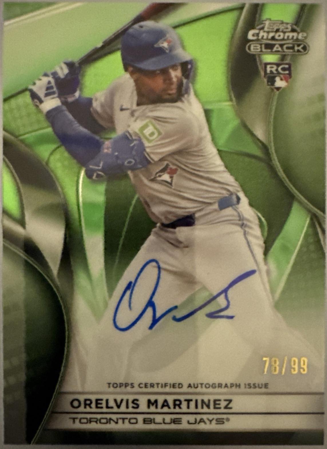 Orelvis Martinez [Green Refractor] #CBA-OM