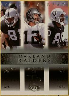 Rich Gannon, Tim Brown, Jerry Rice