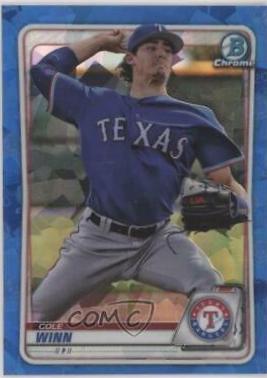 Cole Winn #BCP-107 Baseball Cards 2020 Bowman Chrome Prospects Sapphire