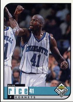 Glen Rice #14 Basketball Cards 1998 UD Choice