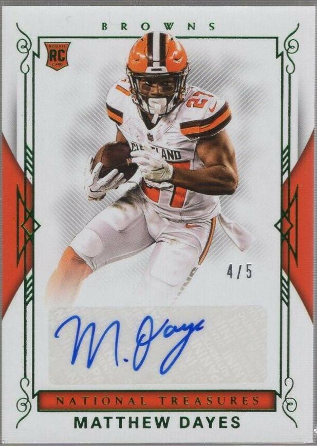 Matthew Dayes [Autograph Emerald] #129