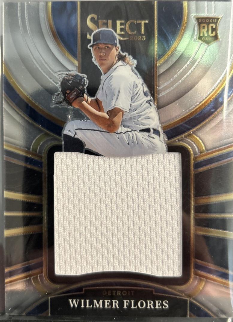 Wilmer Flores #PJS-WF 2023 Panini Select Baseball Rookie Jumbo Swatch