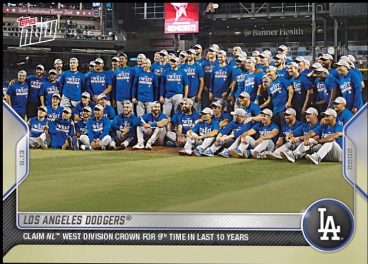 Los Angeles Dodgers #898 2022 Topps Now Baseball