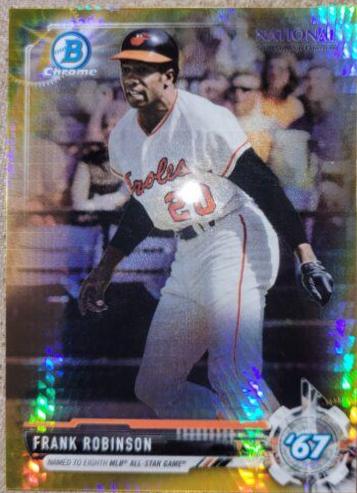 Frank Robinson #BNR-FR 2017 Bowman Chrome National Convention Baseball