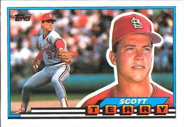 Scott Terry #31 Baseball Cards 1989 Topps Big
