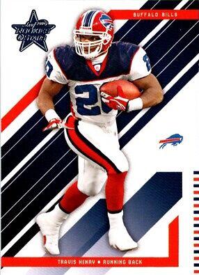 Travis Henry #13 Football Cards 2004 Leaf Rookies & Stars