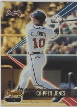 Chipper Jones #8 Baseball Cards 2001 Bowman's Best