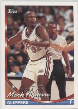 Mark Aguirre #295 1993-94 Topps Basketball