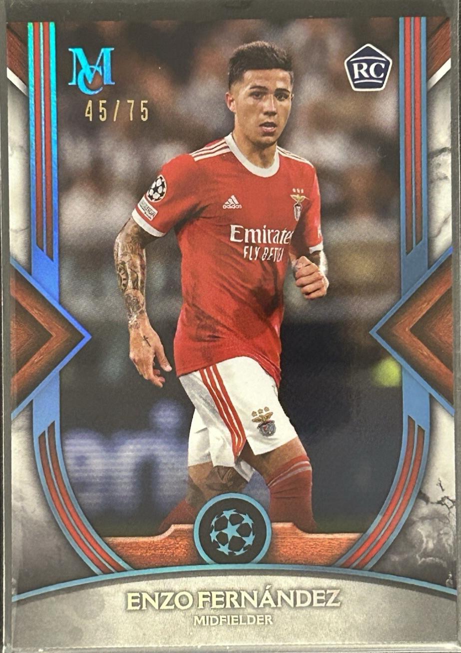 Enzo Fernandez #13 2023 Topps Museum Ucl Soccer