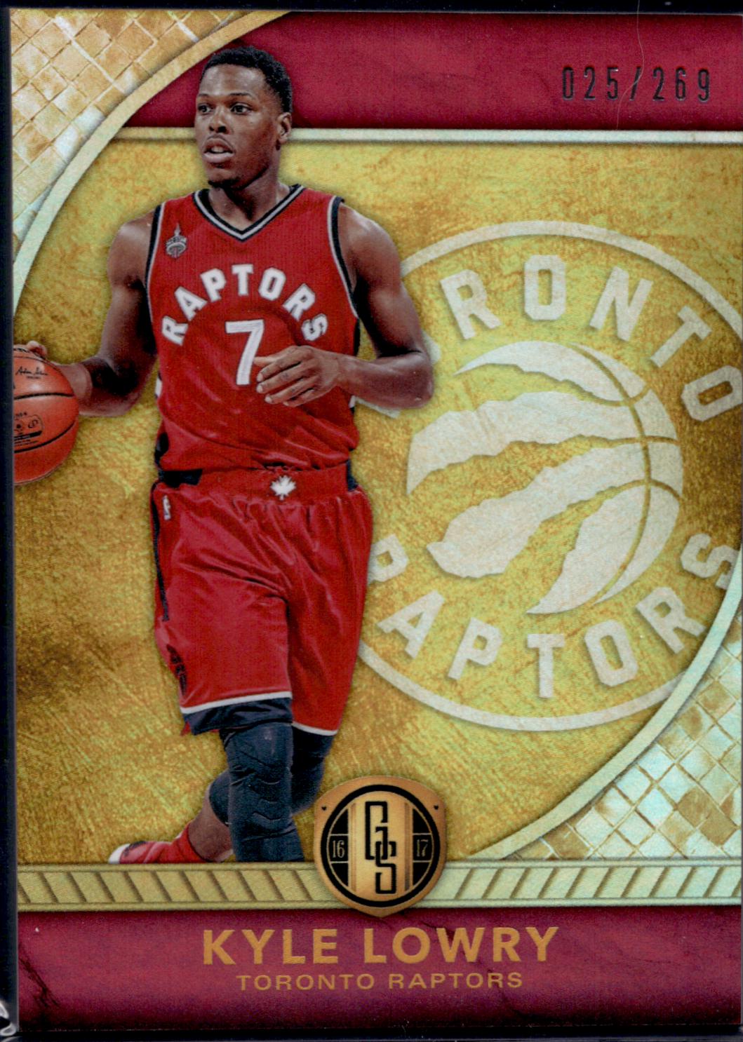 Kyle Lowry #73 2016-17 Panini Gold Standard Basketball