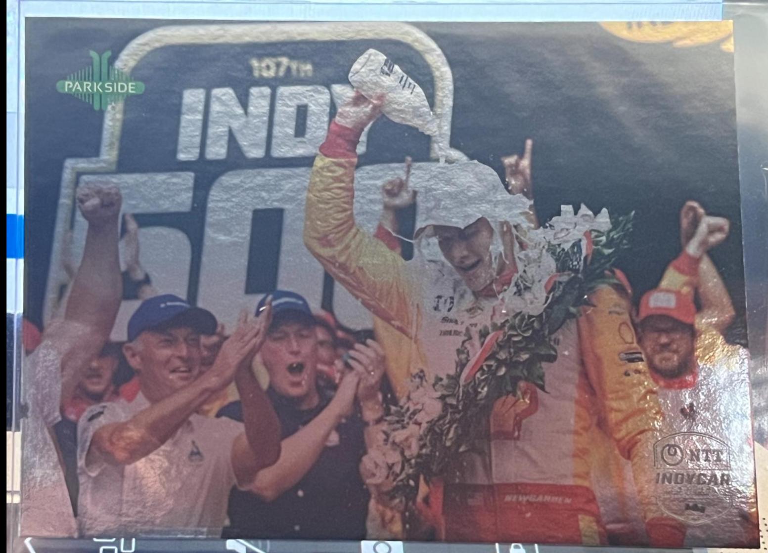 Indianapolis Motor Speedway #II-9 Racing Cards 2024 Parkside NTT IndyCar Iconic Image