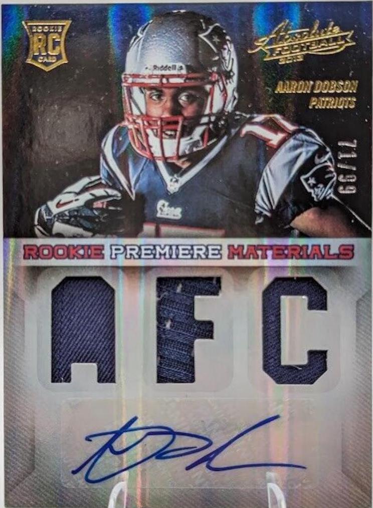 Aaron Dobson [Rookie Premiere Materials Signature AFC, NFC] #201