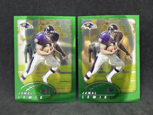 Jamal Lewis #4 Football Cards 2002 Topps Chrome