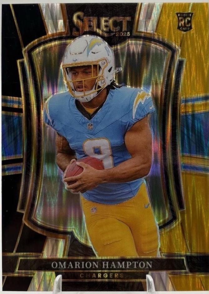 Omarion Hampton #102 2025 Panini Select Football